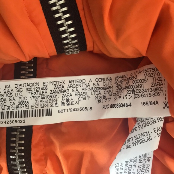 Women’s Zara cropped bomber jacket - Picture 4 of 5